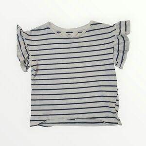 H&M Navy and White Striped Kids Tee